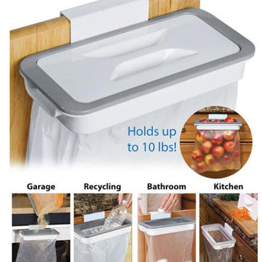 Ushop Hanging Trash Bag Holder - Karout Online -Karout Online Shopping In lebanon - Karout Express Delivery 