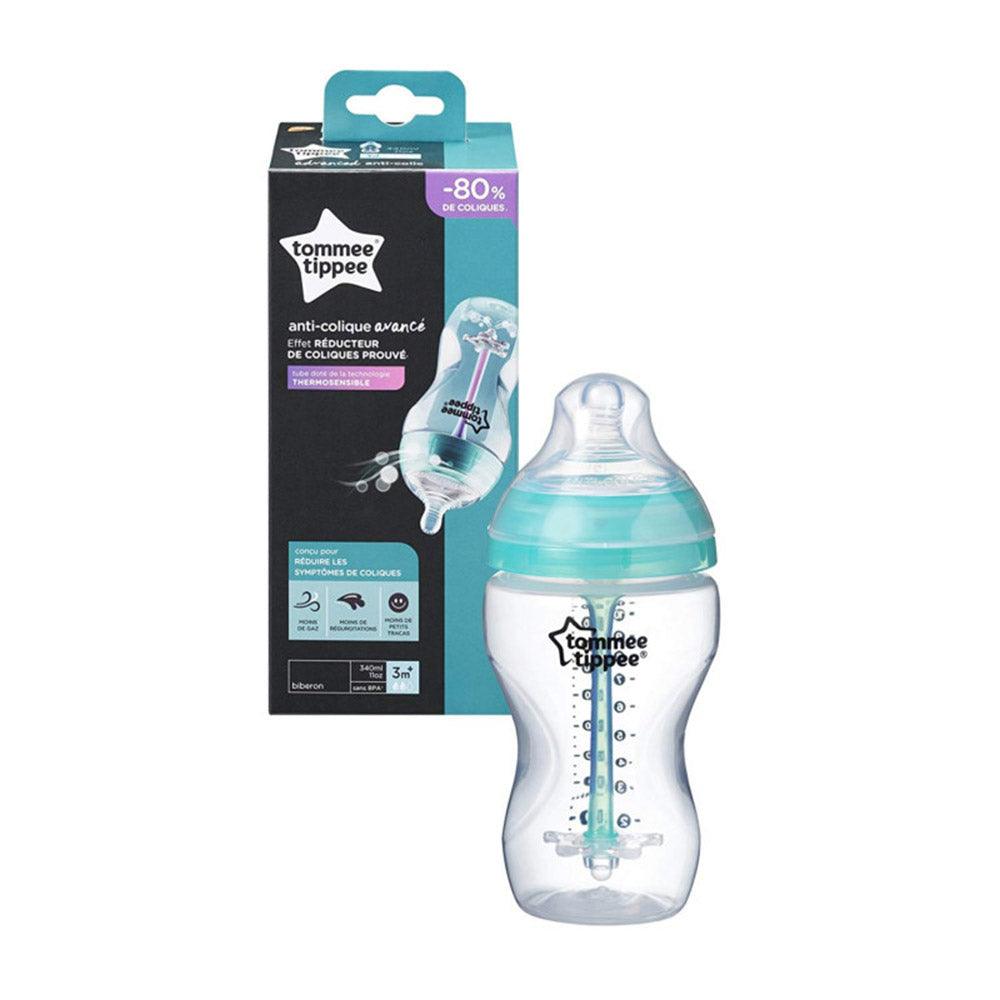 Tommee Tippee Anti Colic Advance Average Flow Rate Milk Bottle 340 ml - Karout Online -Karout Online Shopping In lebanon - Karout Express Delivery 