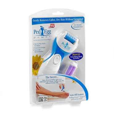 Ped Egg Power Cordless Electric Pedi Roller Foot File - Karout Online -Karout Online Shopping In lebanon - Karout Express Delivery 
