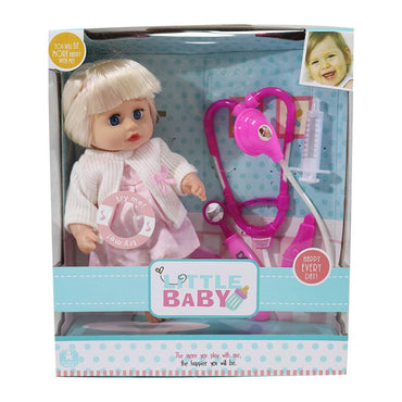 12 Inches Little Baby Doll With Sound - Karout Online -Karout Online Shopping In lebanon - Karout Express Delivery 