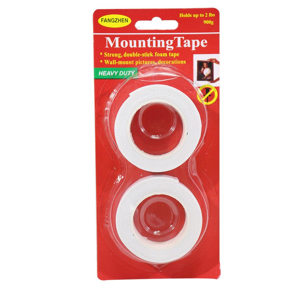 Small Mounting Tape Roll 2 Pcs / Q-108 - Karout Online -Karout Online Shopping In lebanon - Karout Express Delivery 