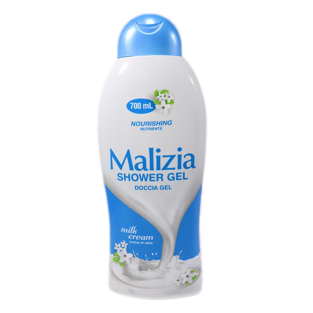 Malizia Shower Gel Milk Cream 700ml - Karout Online -Karout Online Shopping In lebanon - Karout Express Delivery 