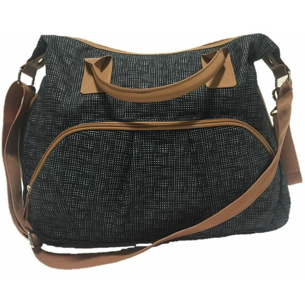 Summer Infant Baby Changing Bag Charcoal Tan Tote - Karout Online -Karout Online Shopping In lebanon - Karout Express Delivery 