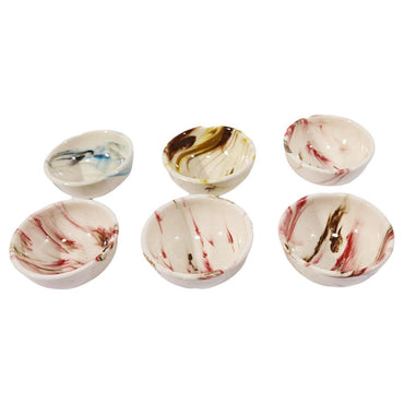 Ceramic Small bowl Set ( 6 pcs) - Karout Online -Karout Online Shopping In lebanon - Karout Express Delivery 