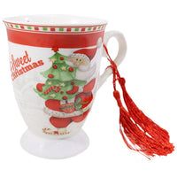 Christmas Mug in Rounded Santa Box - Karout Online -Karout Online Shopping In lebanon - Karout Express Delivery 