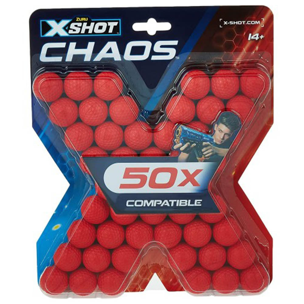 Zuru X Shot Chaos 50 Dart Balls Refill