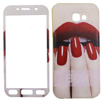 Phone Cover For Samsung A7 2017 2 in 1 Back And Front - Karout Online -Karout Online Shopping In lebanon - Karout Express Delivery 