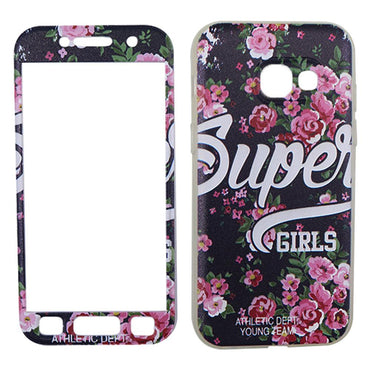 Phone Cover For Samsung A3 2017 2 in 1 Back And Front - Karout Online -Karout Online Shopping In lebanon - Karout Express Delivery 