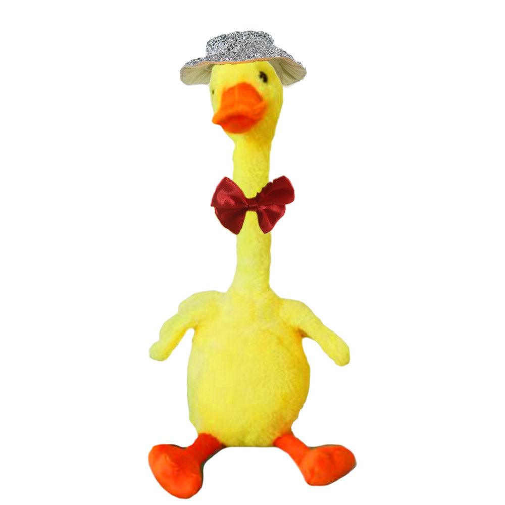 Dancing And Twisting Duck Luminous Voice Interaction Plush Toy (NET) - Karout Online -Karout Online Shopping In lebanon - Karout Express Delivery 