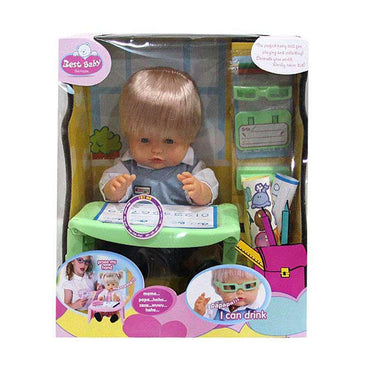 16 inch URINATE BONNIE BABY DOLL W/12 SOUND IC,TABLE,PEN PART.