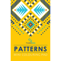 Pegasus Mini Adult Colouring Pad - Patterns