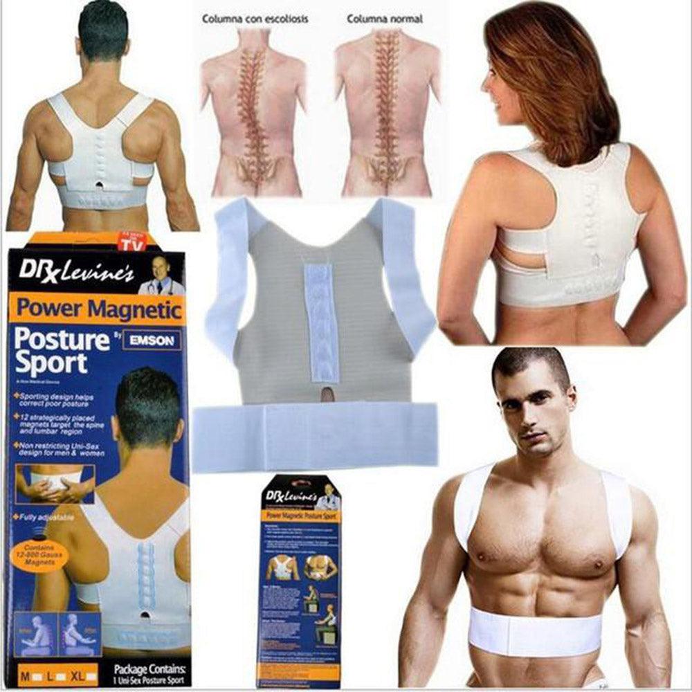 Power Magnetic Posture Support Belt Men Women Magnetic Shoulder Back - Karout Online -Karout Online Shopping In lebanon - Karout Express Delivery 