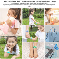 Kids LED Light Up Mosquito Repellent Watch / KC22-79 / 6660