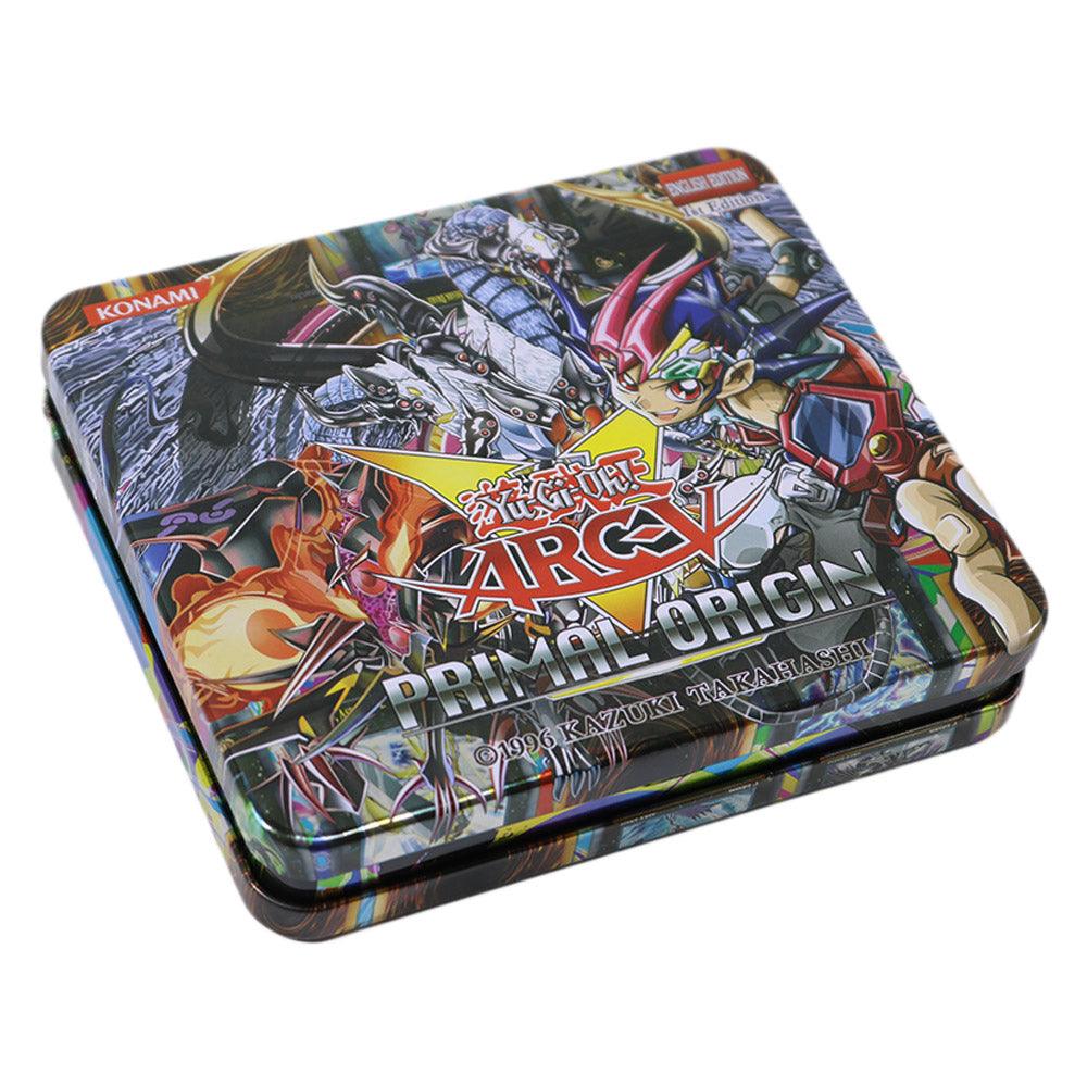 English Yugioh Metal Box Collection Trading Card Yu Gi Oh Game Paper Card ( 72 cards) / Q-595 / 9654 / YU98-6-003