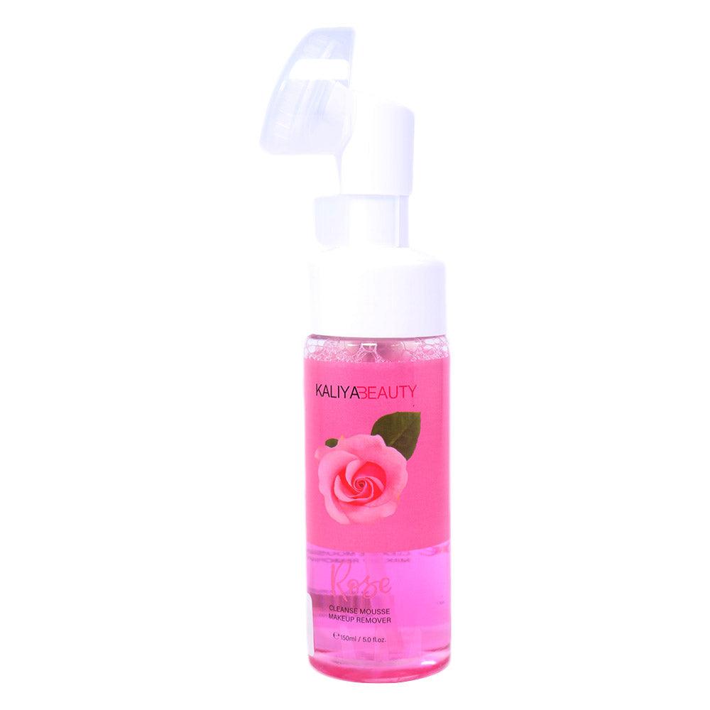 KALIYA BEAUTY Cleanse Mousse Makeup Remover - Rose - Karout Online -Karout Online Shopping In lebanon - Karout Express Delivery 