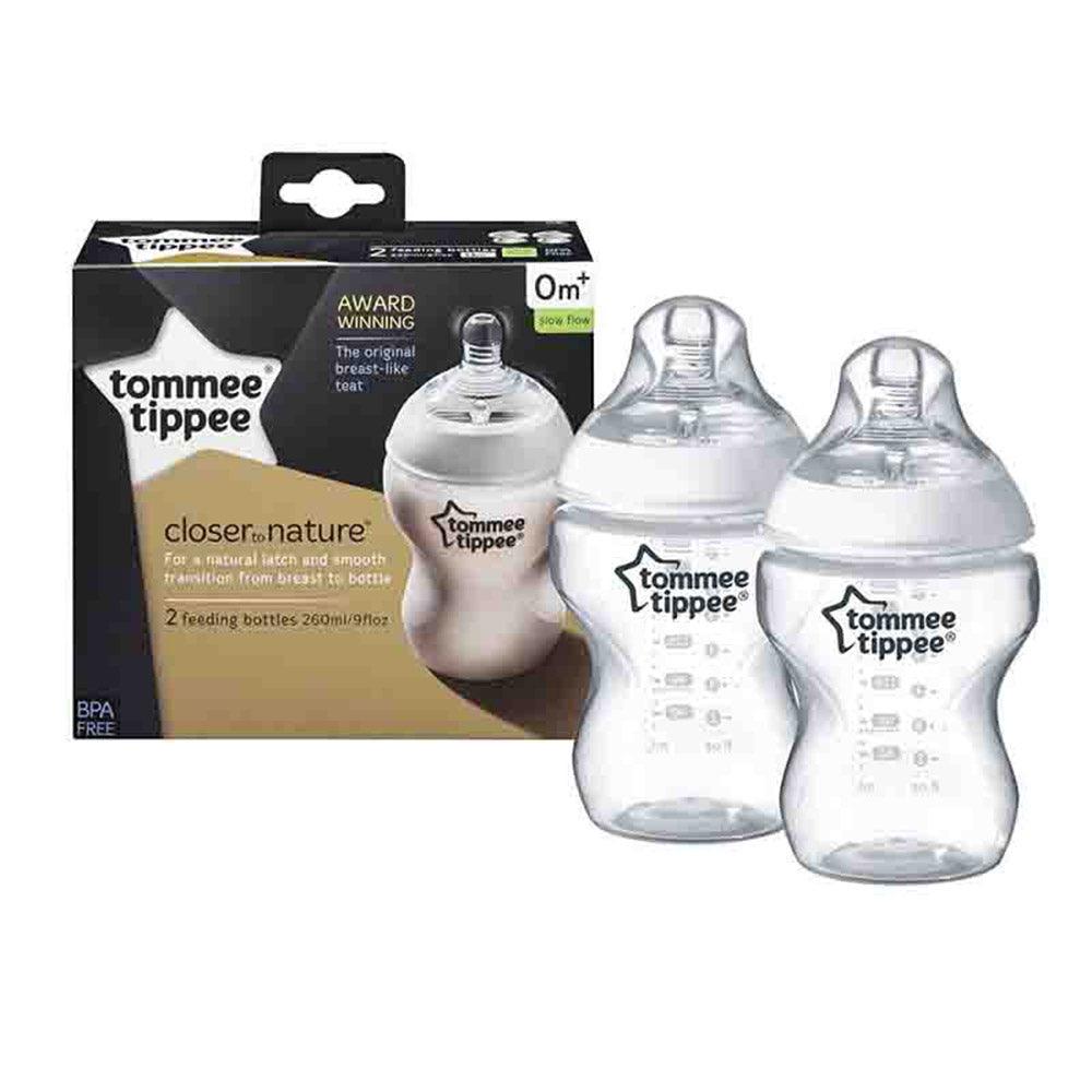 Tommee Tippee 260ml Twin Pack Tommee Tippee Bottles /225207 - Karout Online -Karout Online Shopping In lebanon - Karout Express Delivery 