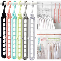 Isra Multifunctional Magic Sliding Hanger 9 Hole - Karout Online -Karout Online Shopping In lebanon - Karout Express Delivery 