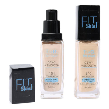 TL & G forever Fit Skin Foundation - Karout Online -Karout Online Shopping In lebanon - Karout Express Delivery 