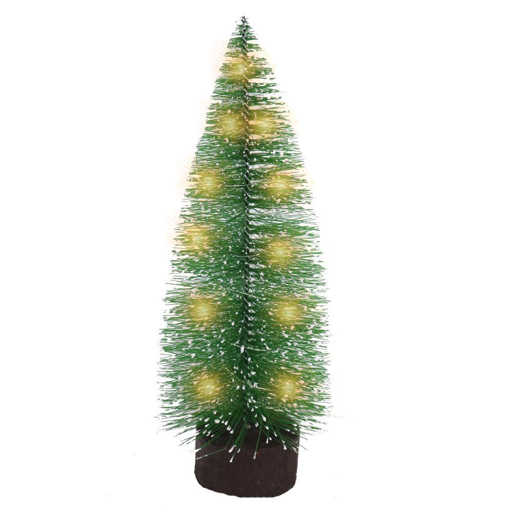 Christmas Light Up Decoration Tree 25 cm / Q-648 - Karout Online -Karout Online Shopping In lebanon - Karout Express Delivery 