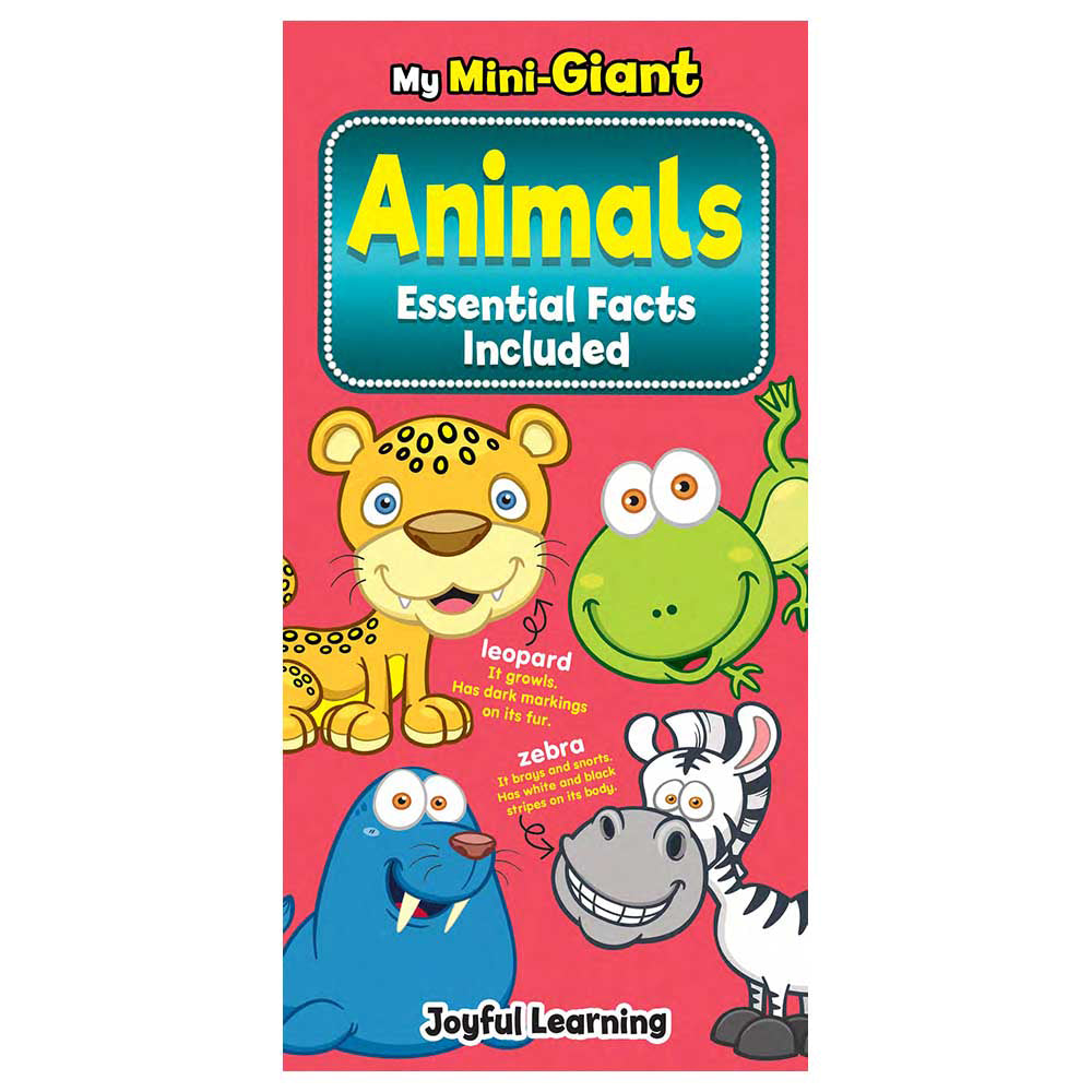 Mind To Mind Mini Giant Animals Essential Facts Included