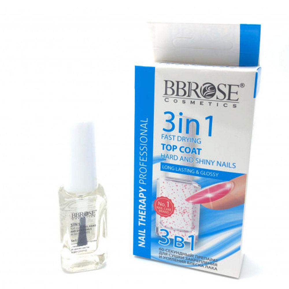 BBROSE Fast Drying Top Coat 3 in 1 - Karout Online -Karout Online Shopping In lebanon - Karout Express Delivery 