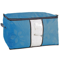 JR23-20 Foldable Clothes Storage Bag Blanket Quilt Closet Sweater Storage Box 60 x 40 x 30cm