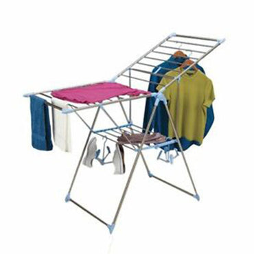 Decorated Stainless Steel Clothes Drying Rack - Karout Online -Karout Online Shopping In lebanon - Karout Express Delivery 