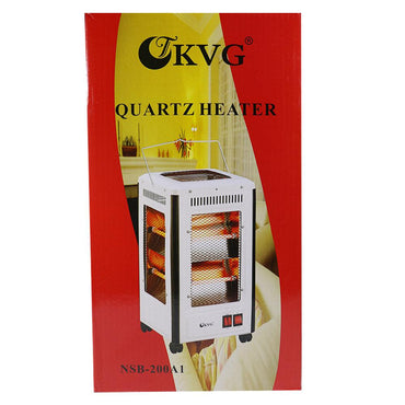 Shop Online KVG Electric Quartz Heater 5 Heating Sides - Karout Online Shopping In lebanon