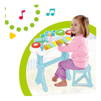 Electronic Organ Light Keyboard Musical Instrument.