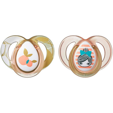 Tommee Tippee MODA Soother, 6-18 months Girl /4893 - Karout Online -Karout Online Shopping In lebanon - Karout Express Delivery 