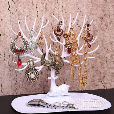 My Little Deer Tray Tree Accessory Organizer - White - Karout Online -Karout Online Shopping In lebanon - Karout Express Delivery 