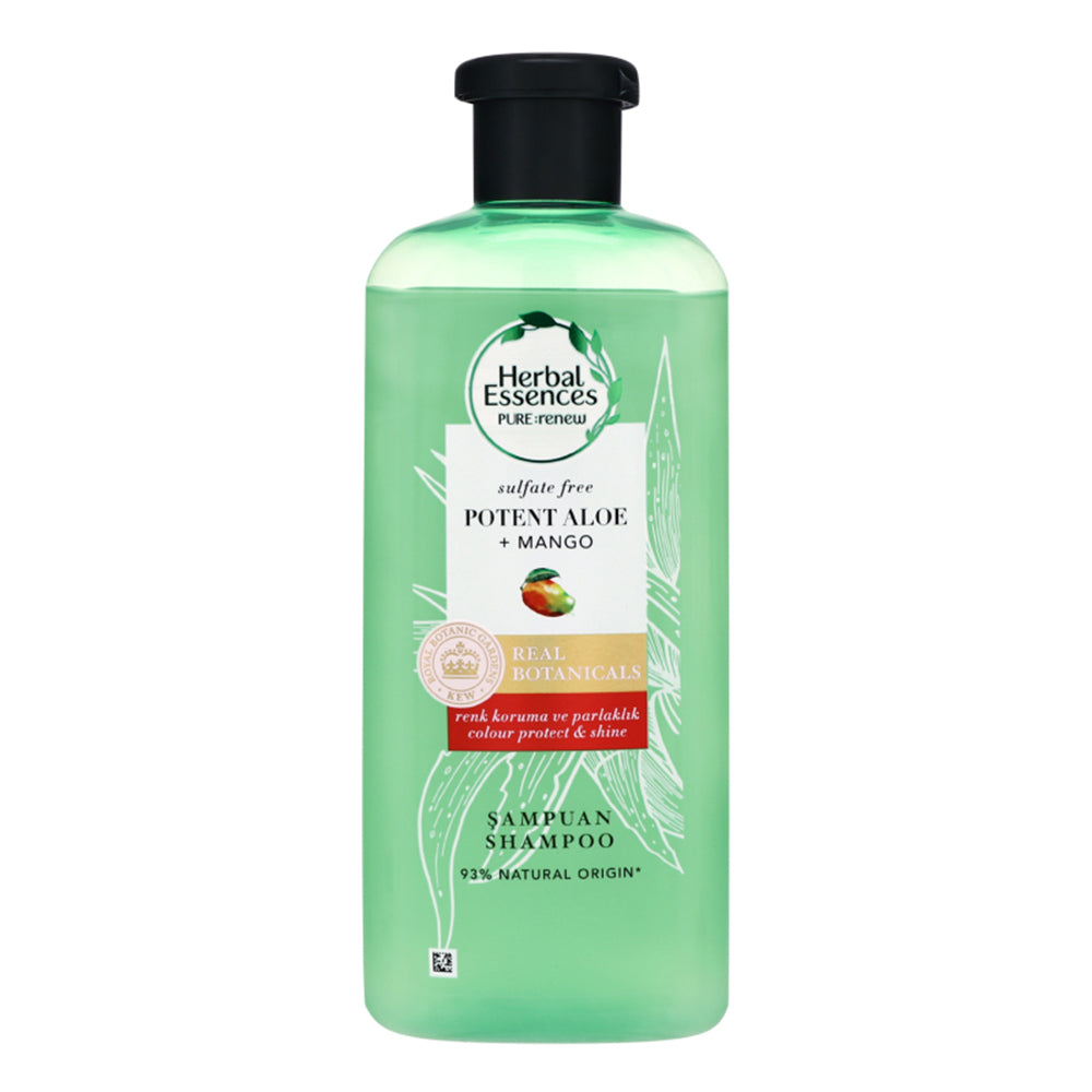 Herbal Essences Shampoo Potent Aloe + Mango 380ml