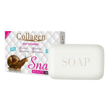Beauty Soap Snail Collagen - Karout Online -Karout Online Shopping In lebanon - Karout Express Delivery 