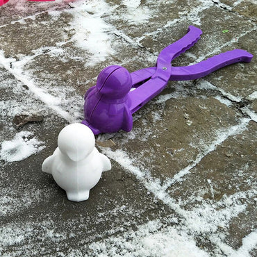 Penguin Shape Snowball Clip Maker Creative Snowballs for Kids Outdoor Snow Toys
