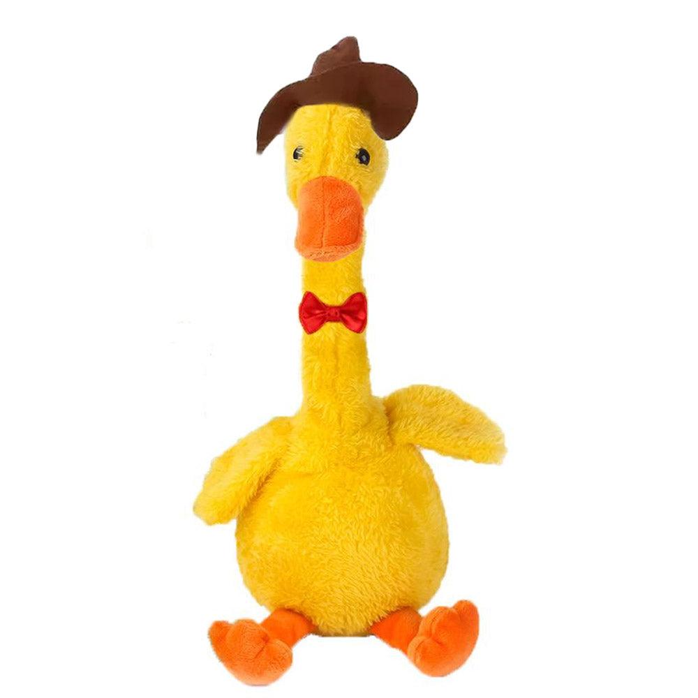 Dancing And Twisting Duck Luminous Voice Interaction Plush Toy (NET) - Karout Online -Karout Online Shopping In lebanon - Karout Express Delivery 
