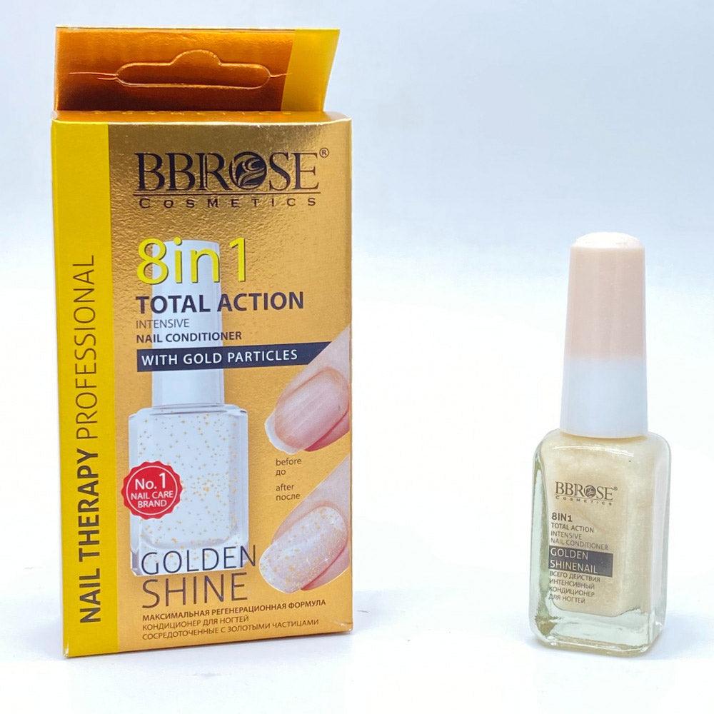 BBROSE Nail Conditioner Golden Shine Nail 8 in 1 - Karout Online -Karout Online Shopping In lebanon - Karout Express Delivery 