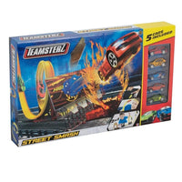 Teamsterz  Dino Clash track With 5 Cars - Karout Online -Karout Online Shopping In lebanon - Karout Express Delivery 