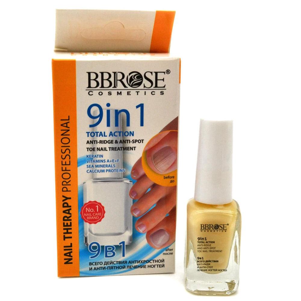 BBROSE  Nail Therapy Anti Ridge - Anti spot 9 in 1 - Karout Online -Karout Online Shopping In lebanon - Karout Express Delivery 