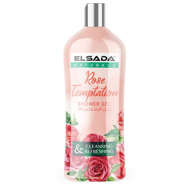 Elsada Shower Gel - Rose 250ml - Karout Online -Karout Online Shopping In lebanon - Karout Express Delivery 