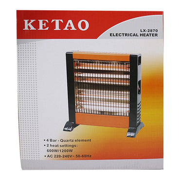 Shop Online Ketao Electric Heater LX-2870 - Karout Online Shopping In lebanon