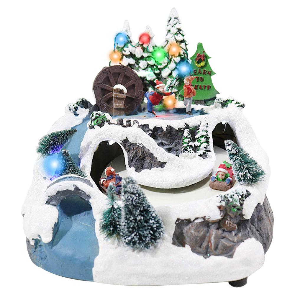 Musical & Lighted Christmas Village / Q-815 - Karout Online -Karout Online Shopping In lebanon - Karout Express Delivery 