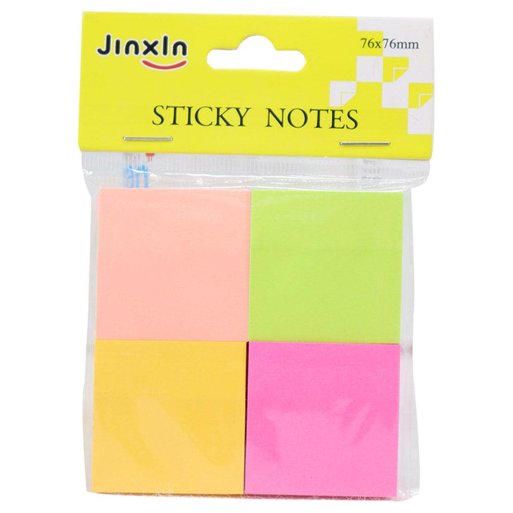 Small Squared Sticky Notes 4 Colors / JX6883 - Karout Online -Karout Online Shopping In lebanon - Karout Express Delivery 