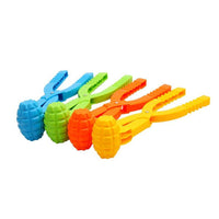 Grenade Shape Snowball Clip Maker Creative Snowballs for Kids Outdoor Snow Toys