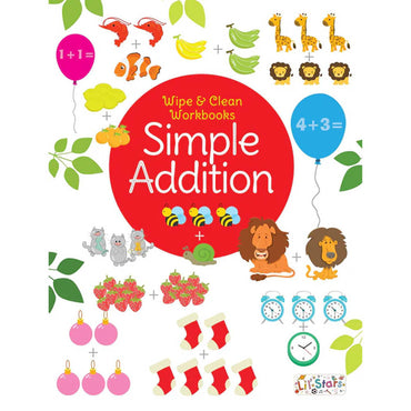 Pegasus Wipe And Clean Workbook Simple Addition