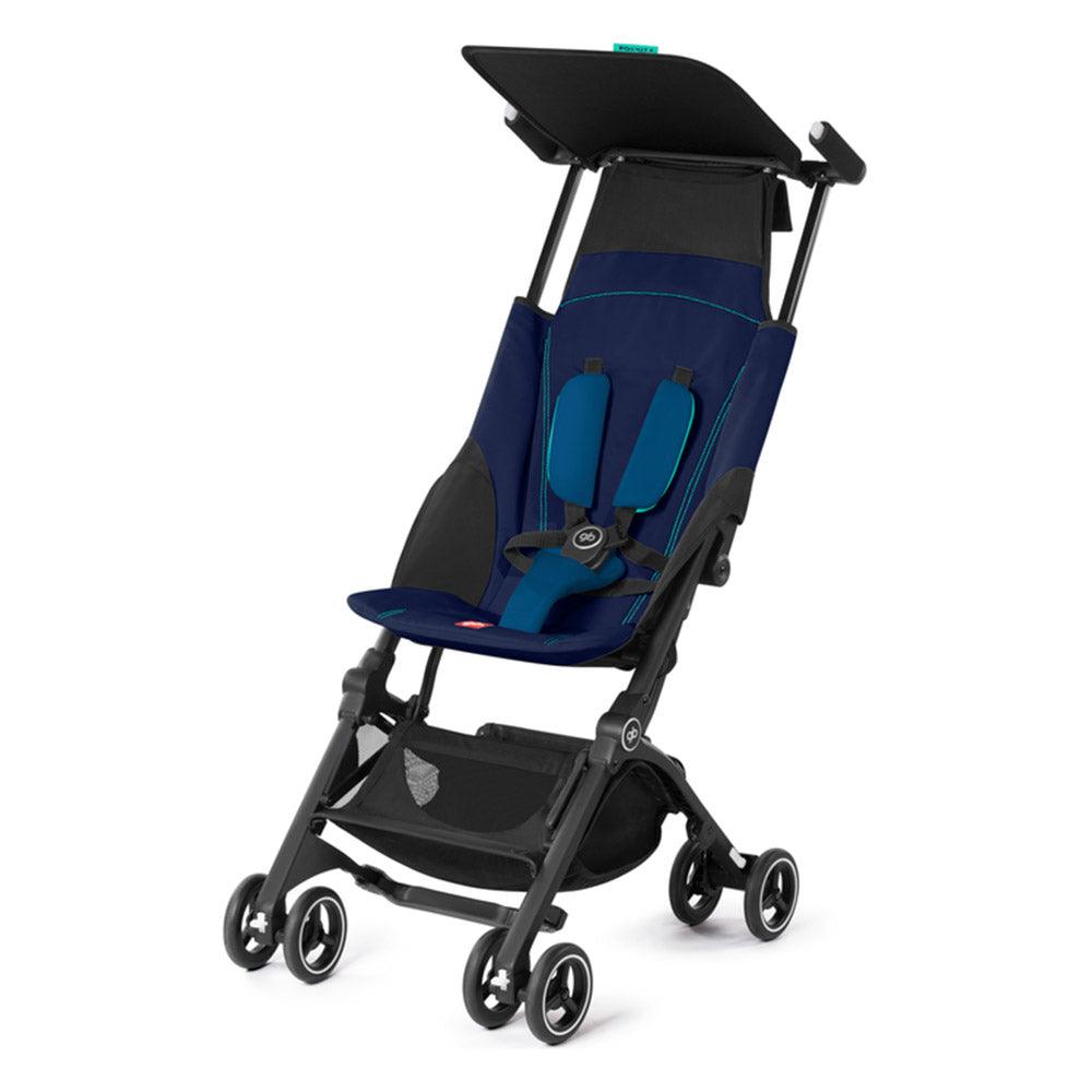 Stroller Goodbaby Pockit+ Sea Port Blue - navy blue - Karout Online -Karout Online Shopping In lebanon - Karout Express Delivery 