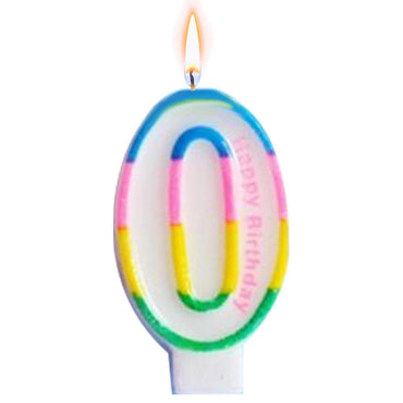 Birthday-Glitter Big Numbers Candle / I-117 0 Birthday & Party Supplies
