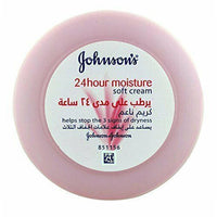 Johnson's 24-hour Moisture Soft Cream 200ml - Karout Online -Karout Online Shopping In lebanon - Karout Express Delivery 