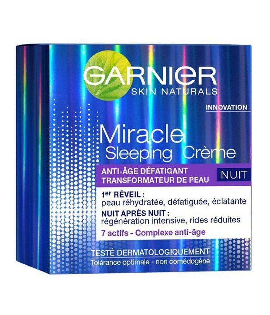 Garnier SkinActive Miracle Anti-Fatigue Sleeping Cream 50ml - Karout Online -Karout Online Shopping In lebanon - Karout Express Delivery 