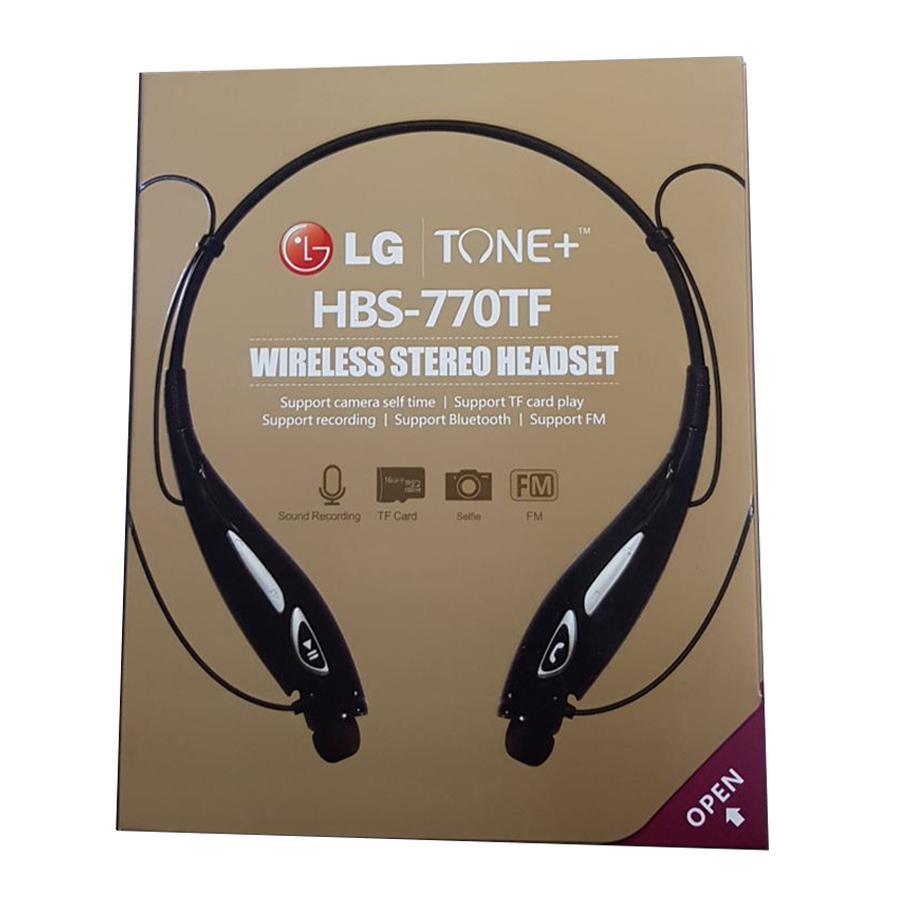 Headset Bluetooth LG Tone + HBS 770 TF.