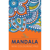 Pegasus Mini Adult Colouring Pad - Mandala
